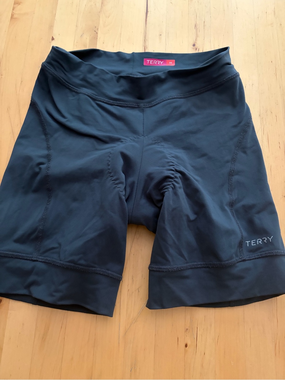 Terry Women's Black Athletic Cycling Shorts
